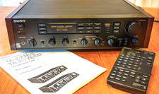 SONY TA-E77ESD Stereo Preamplifier, with new OEM remote, in excellent condition
