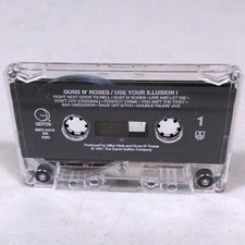 Guns N Roses Use Your Illusion I Cassette Tape 1991 Geffen GEFC-24415 Hard Rock