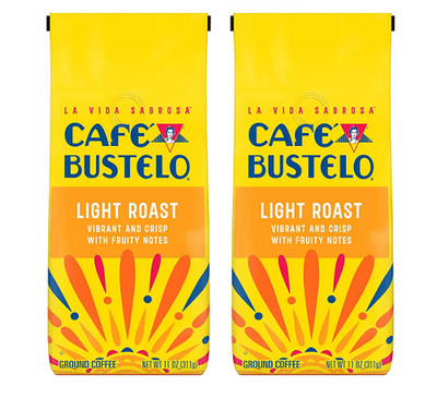 Cafe Bustelo Light Roast Ground Coffee 2 Pack
