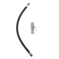 Tire Pressure Gauge Inflation Tube Car Inflator Extension Air Hose for