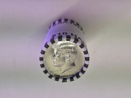 2024-P Kennedy Half Dollar Roll 20 Coins Sealed Brilliant Uncirculated Roll-1