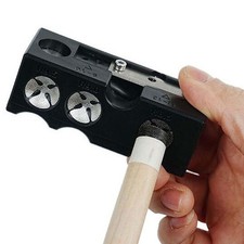 Pool Cue Tip Repair Tool Cue Tip Shaping Aerator Cue Tip Scuffer Burnisher