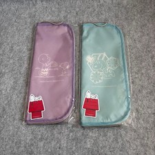 Snoopy Umbrella Case 2 sets purple, light blue