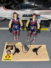 GI Joe 1985 Tomax Xamot Cobra Crimson Twins V1 Complete File Card Hasbro ARAH