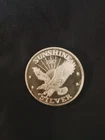 1987 Sunshine Mining Silver 1 oz .999 Fine Vintage Round