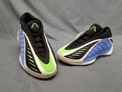 Adidas AE 2 Black Blue Lime Sneakers Men's Size 9 NEW NO BOX!