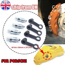 For Porsche Boxster 986 1996 - 2004 Front Caliper Bleed Nipples Screw Dust Caps