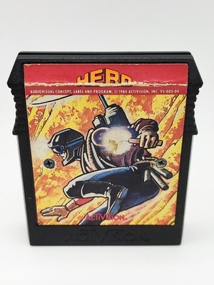 1984 PAL CBS COLECO VISION VIDEOSPIEL CATRIDGE - H.E.R.O. HELD - SELTEN