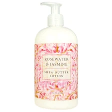 Shea Butter Lotion, Rosewater & Jasmine 16 Fl Oz