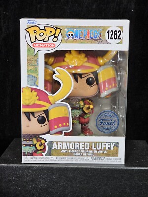 Figurine Funko Pop! One Piece – Monkey D. Luffy En Armure (Édition Chase)