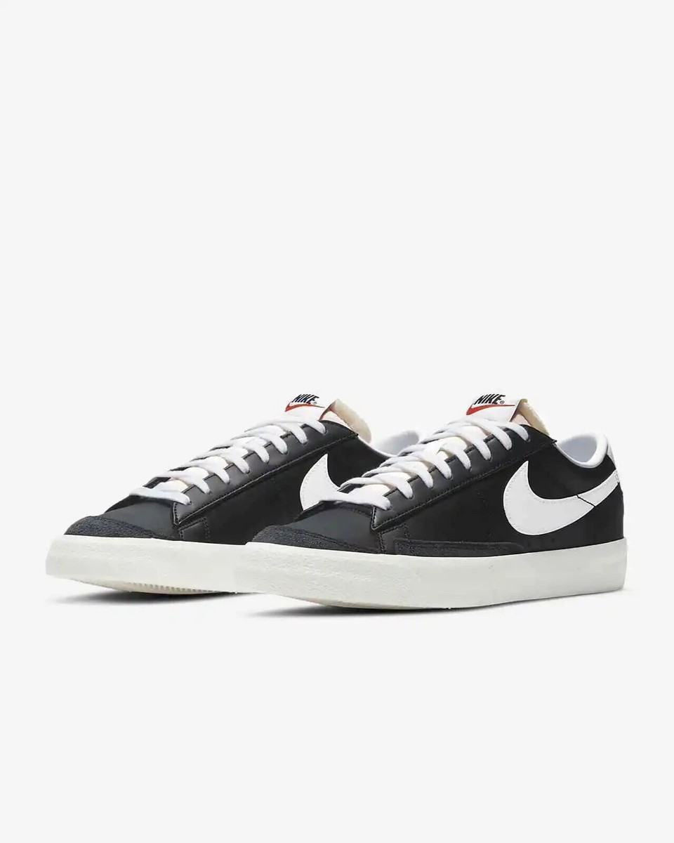 Nike Blazer Low 77 VNTG Black White Sail Total Orange DA6364-001 Nike Blazer Low 77 VNTG Black White Sail Total Orange DA6364-001