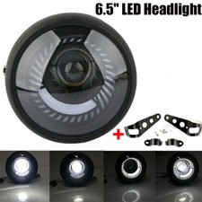 Universal Motorcycle Headlight 6.5 inch Motorbike Hi/Lo LED Front Light Headlamp