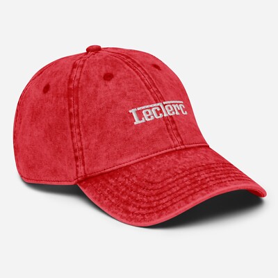 Charles Leclerc #16 Ferrari F1 2026 Vintage Cap Embroidered Racing