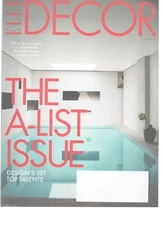Elle Decor MAGAZINE Summer 2023 A - List Issue New Elliott Barnes Paris