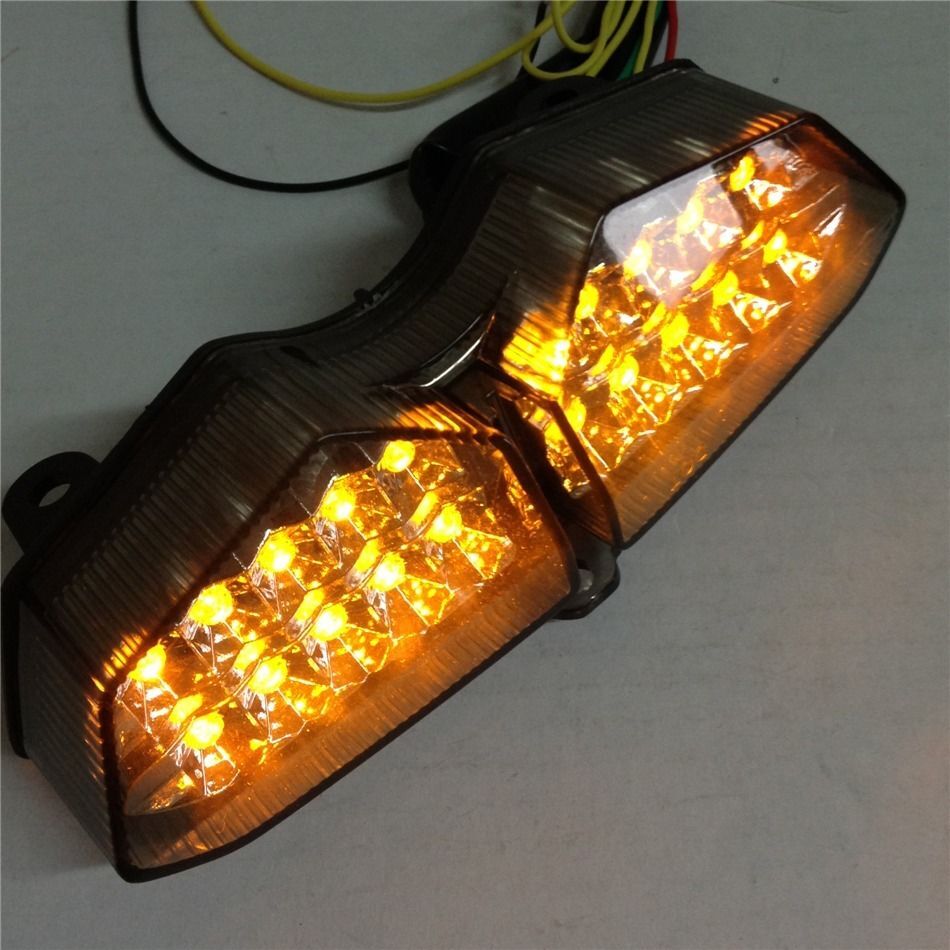 For Yamaha YZF R6 2003-2005 YZF-R6S 06-09 LED Tail Brake Light Turn ...