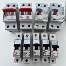 Legrand MCB circuit breaker type B C 100A amp main switch 6a 10a 16a 32a tenby
