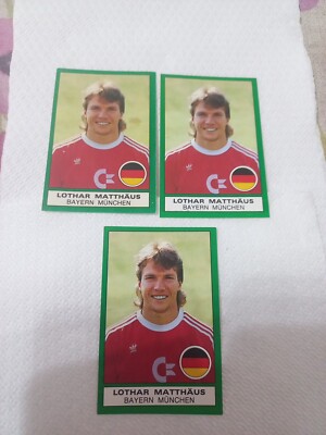 LOTHAR MATTHAUS BAYER MONACO 1987 1988 FOOTBALLERS PANINI