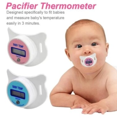 Pacifier Type Baby Infant Temperature Measurement, Soother Baby