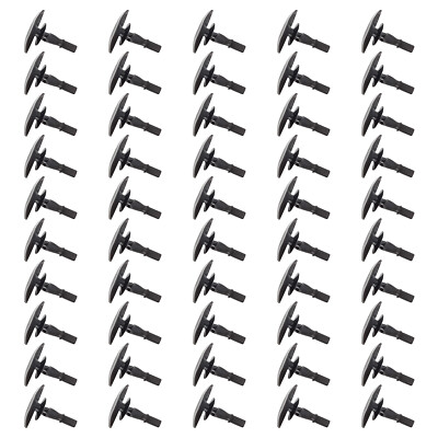 A-Premium 50 PCS Nylon Weatherstrip Retainer Clips - Double Head, 4mm Stem, Compatible With Ford F-150, Explorer & More - View #8