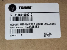 Trane Enclosure PN: X13651559010 (NEW IN BOX SEALED) TRACER FIELD ENCLOSURE