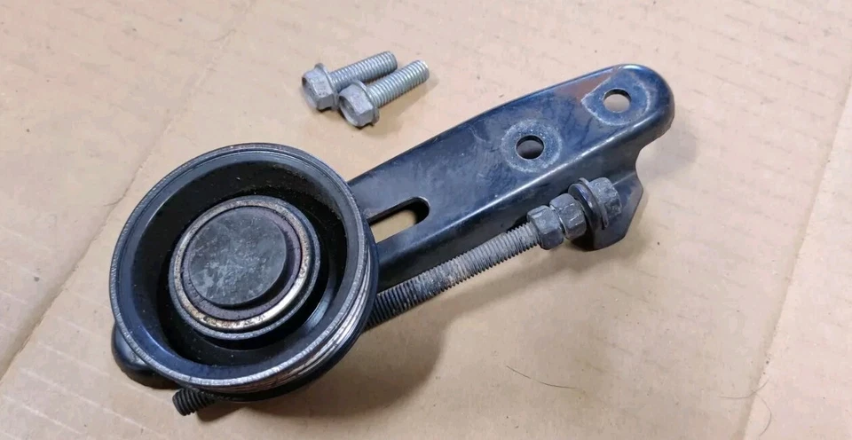 Subaru Outback 2005-2009 correa de transmisión de CA rueda loca polea de acero soporte tensor aire acondicionado Foto 2 de 4