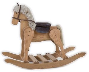 childs wooden rocking horse