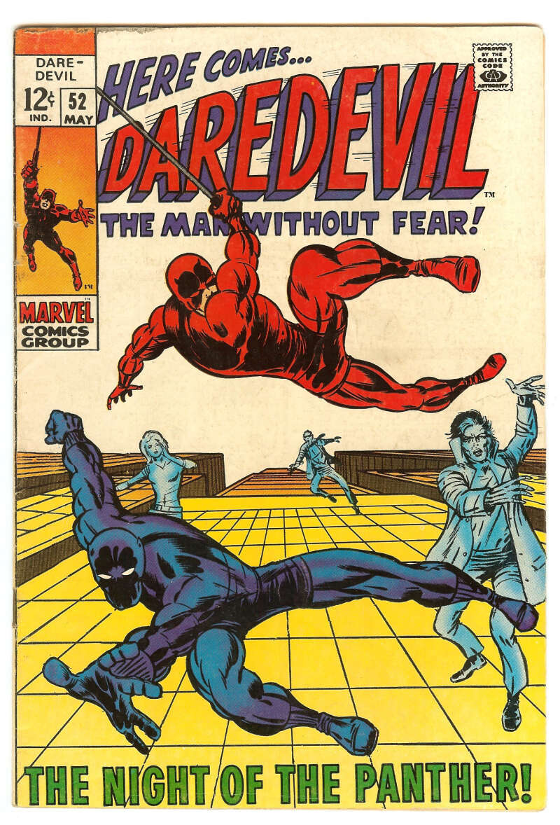 Daredevil #52 (Marvel Comics May 1969) for sale online | eBay