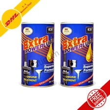 EZI Extra Power Lube Blue Superior Formula Engine Treatment Oil 2 Packs 326ml