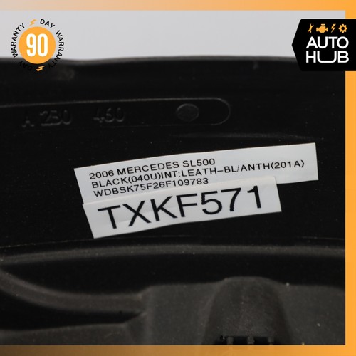 03-09 Mercedes R230 SL500 CLK320 CLK550 Steering Wheel Walnut Wood Black OEM - Picture 23 of 23