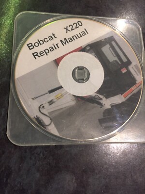 Bobcat X220 Bagger Service Manual *auf CD*