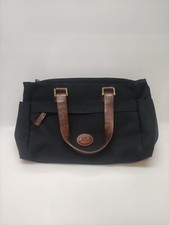 Borsa The Bridge Pelletteria Il Ponte Firenze Vintage In Pelle E Tessuto 