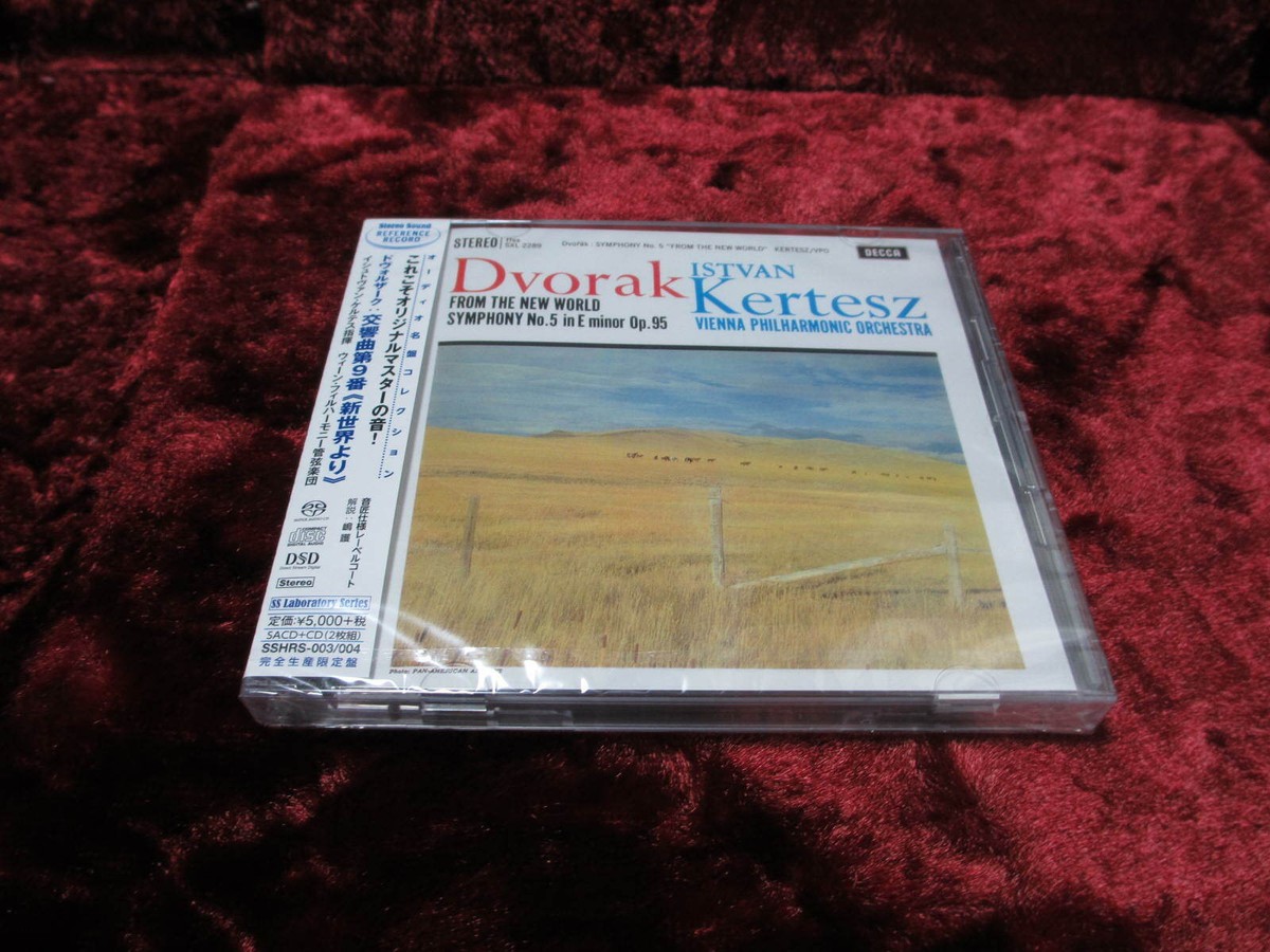 STEREO SOUND SACD KERTESZ VPO DVORAK SYM 9 SSHRS-003～004(2 DISCS