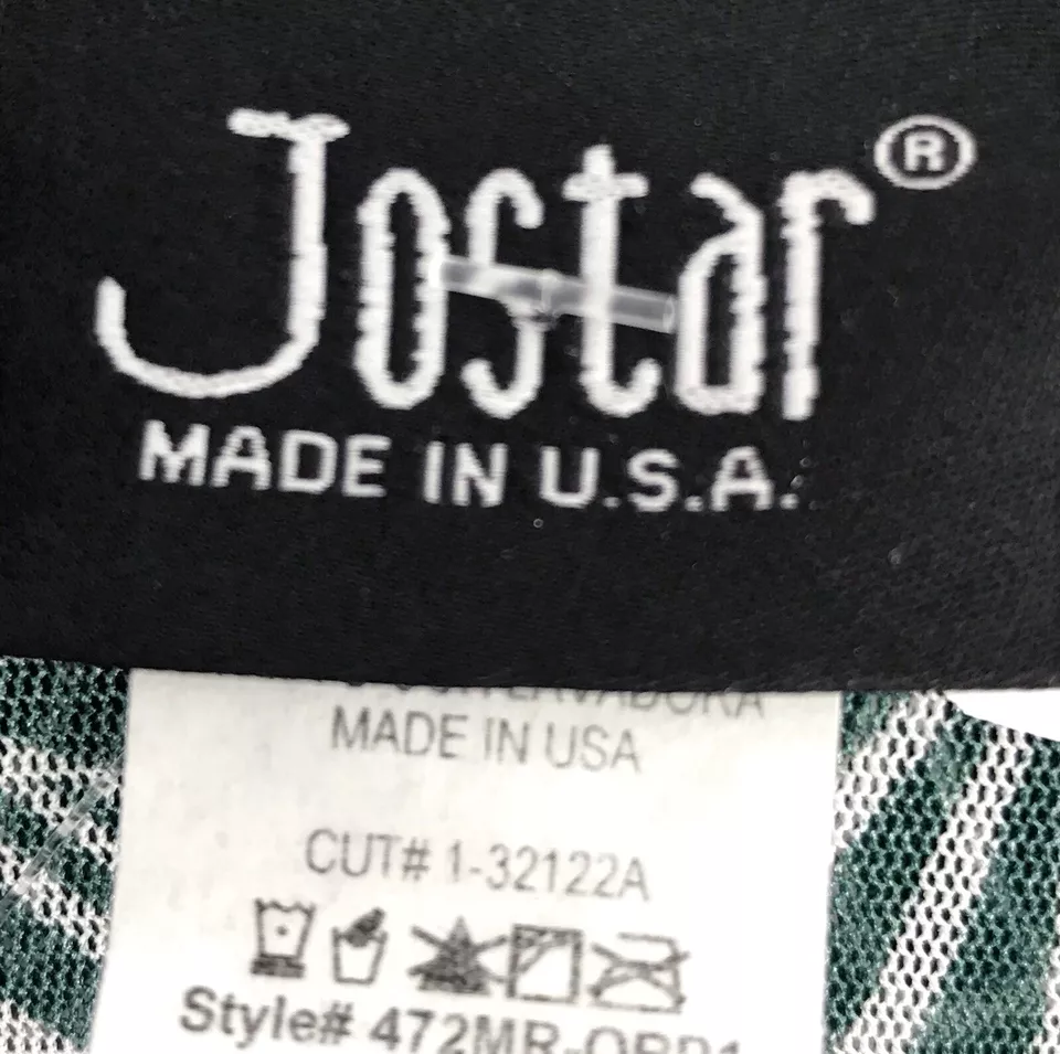 Jostar Green Floral Mesh Cardigan Size Large Open Front 3/4 Inch Sleeves NWT - Image 3 of 4