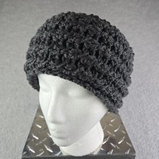 Handmade Knit Headband OSFM Gray
