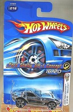2005 Hot Wheels 16 First Edition Ford Shelby Gr-1 Concept Chrome Black-int Pr5s