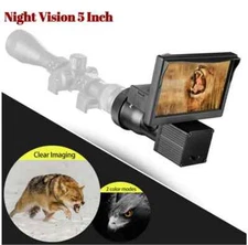 Fire Wolf 5 Inch Monocular Siamese Scope Video Cam IR Night Vision FHD 1080P US