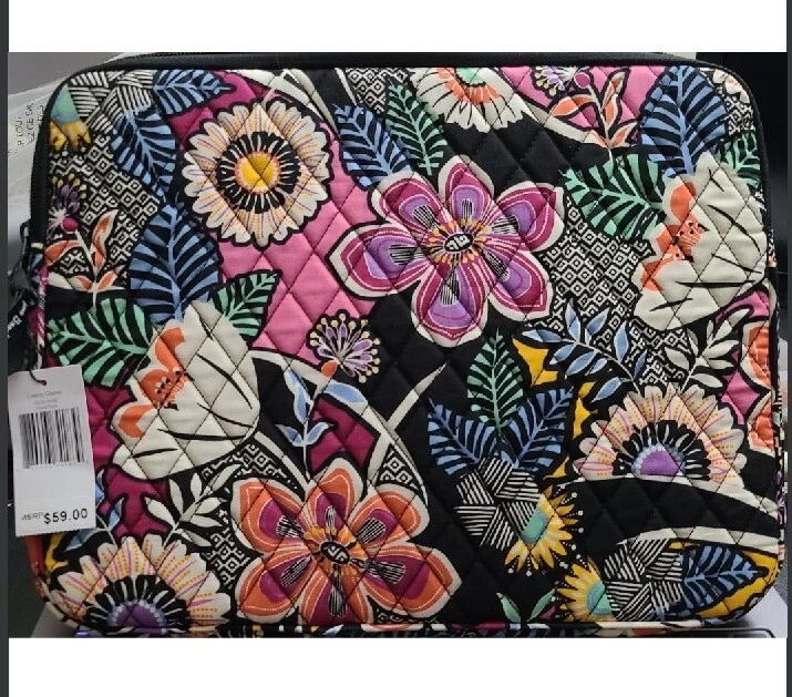 Vera bradley slim laptop case new arrivals