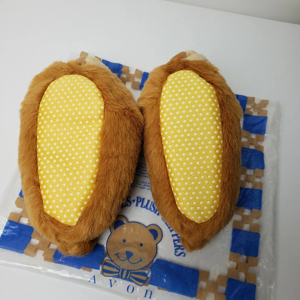 Vintage teddy bear slippers - Image 4 of 4