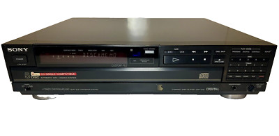 Sony CDP-C70 5 Disc Changer CD Player Vintage 1988 No Remote Japan Tested