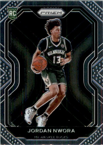 2020-21 Panini Prizm #273 Jordan Nwora Rookie Card
