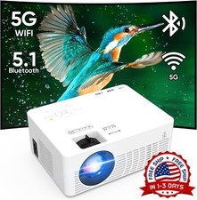 Proyector De Cine En Casa De Peliculas Video Wifi Bluetooth Android Iphone Nuevo