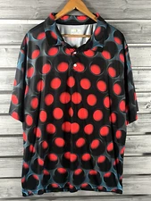 Obnoxious Golf Polo Shirt Mens XXL short sleeve Geometric Abstract