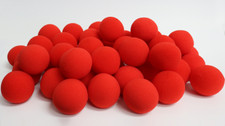 2 inch PRO Sponge Ball Red Bag of 50 from Magic by Gosh