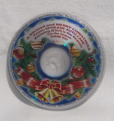 A Blessed and Merry Christmas - Spokane Auto Care (CD) - GOOD Condition