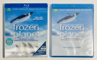 Frozen Planet Complete Series Collection (3-Disc, Blu-ray, BBC, new)