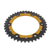 Kettenrad Alu Gold 40-ZäHne 530-Teilung FüR Honda CBR 1000 SA Fireblade ABS SP 2