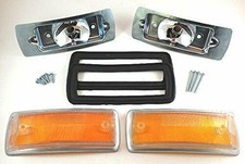 Vw Type 2 Bus 1968-1972 Baywindow Front Turn Signals Kit Complete