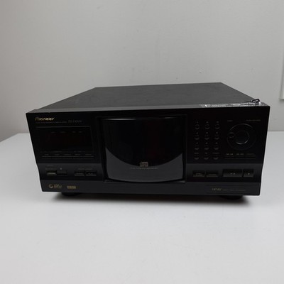 Vintage Pioneer PD-F1009 301 Disc CD Changer Player Black Japan Works Tested