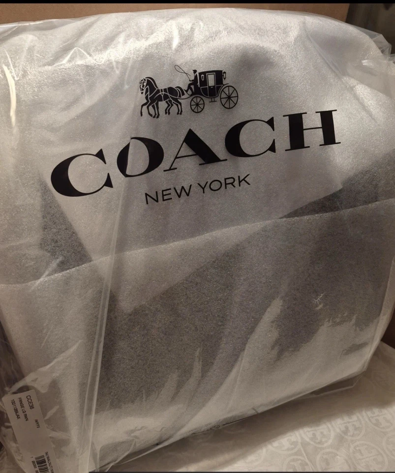 NWT COACH Rowan (LARGE) Signature Brown/Maple CCE36 - Image 2 of 4