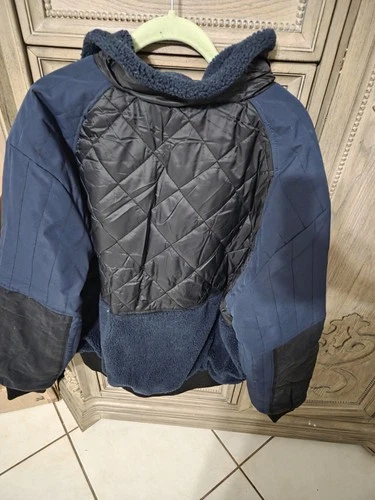 Bass Outdoor Men's Mixed-Media Full-Zip Bomber Jacket - Caviar-Medium image 4